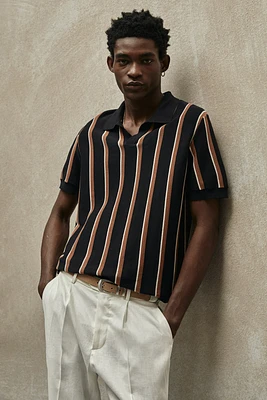 Regular Fit Fine-knit Polo Shirt