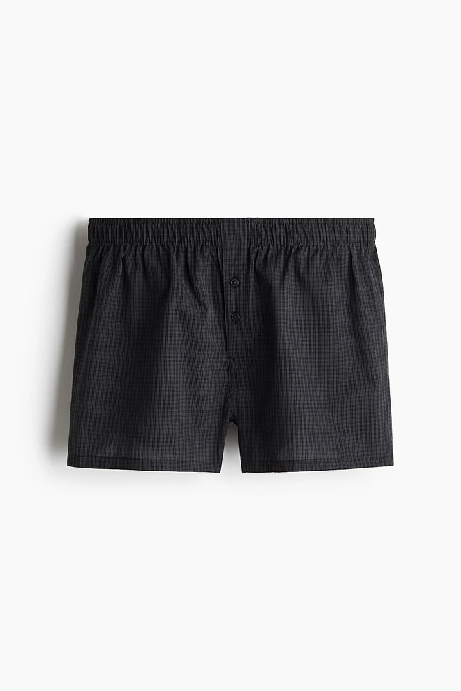 5-pack Woven Cotton Boxer Shorts