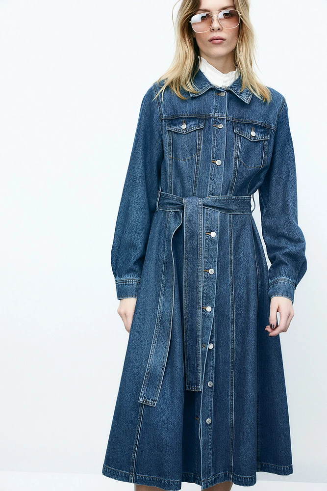 Denim Shirt Dress