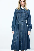 Denim Shirt Dress