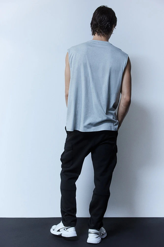 Slim Fit Sports Cargo Joggers