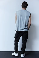 Slim Fit Sports Cargo Joggers