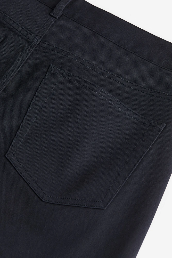 Slim Fit Cotton Twill Pants
