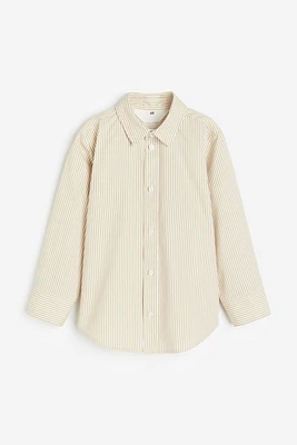 Long-sleeved Cotton Shirt