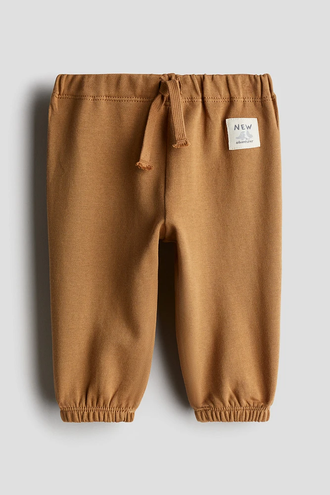 Cotton joggers