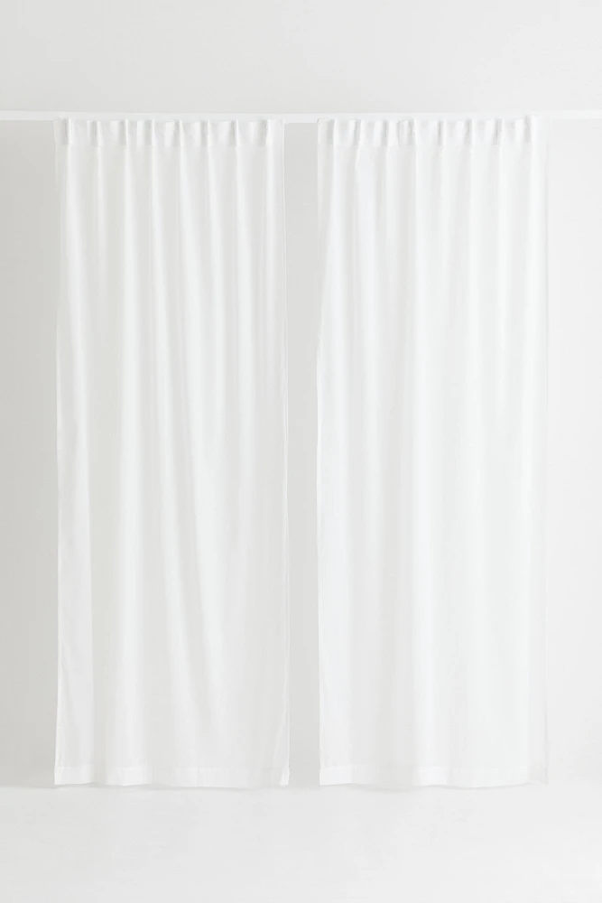 2-pack Long Curtain Panels