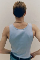 Slim Fit Ribbed Tank Top