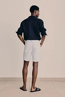 Slim Fit Cotton Twill Shorts