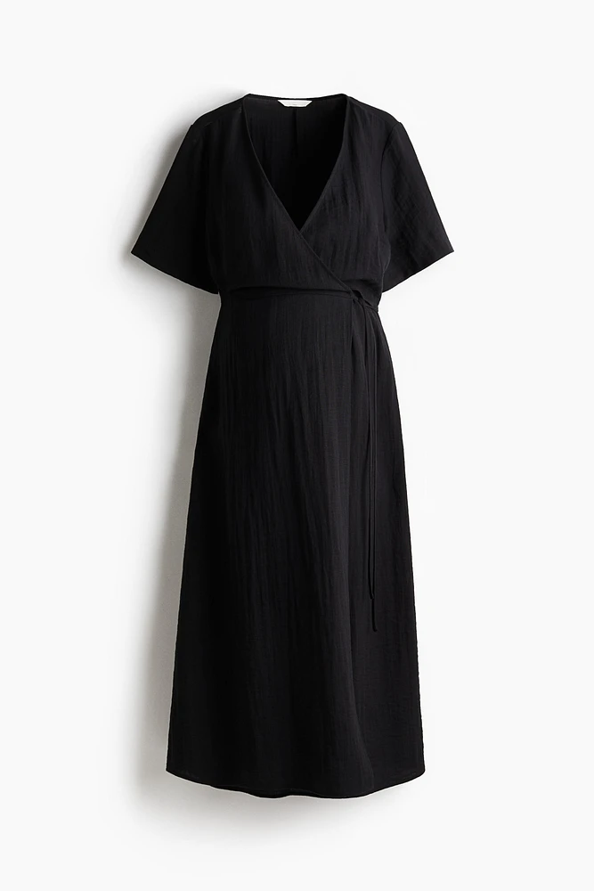 MAMA Nursing Wrap Dress