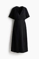 MAMA Nursing Wrap Dress