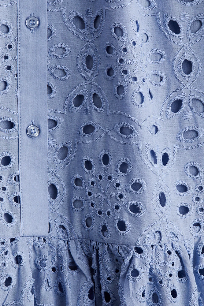 Eyelet Embroidery Dress