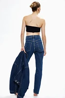 High Rise Slim Straight Leg Jeans