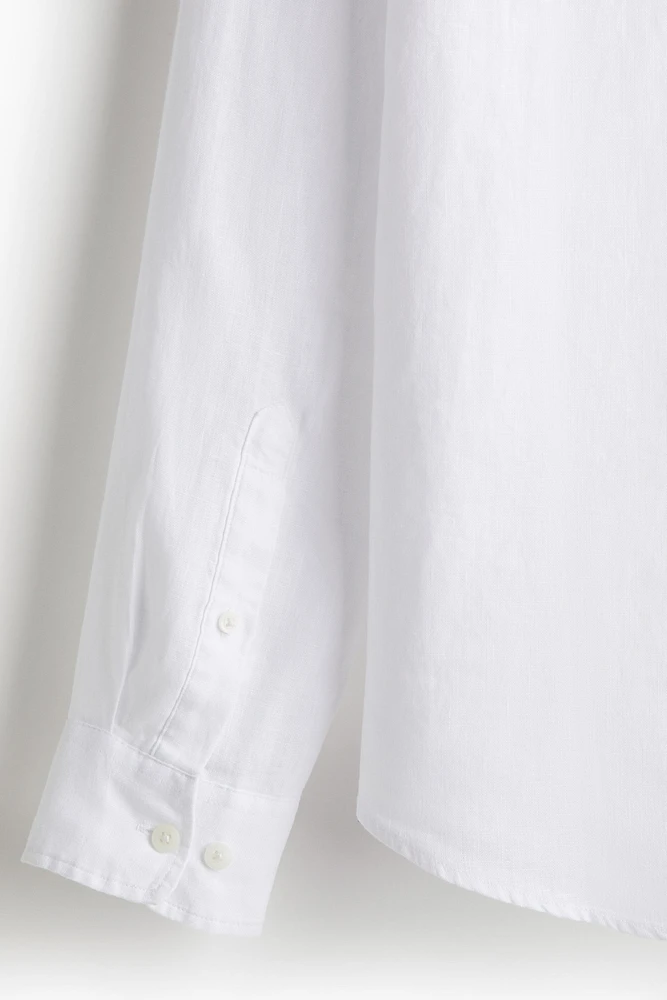 Regular-Fit Linen Shirt