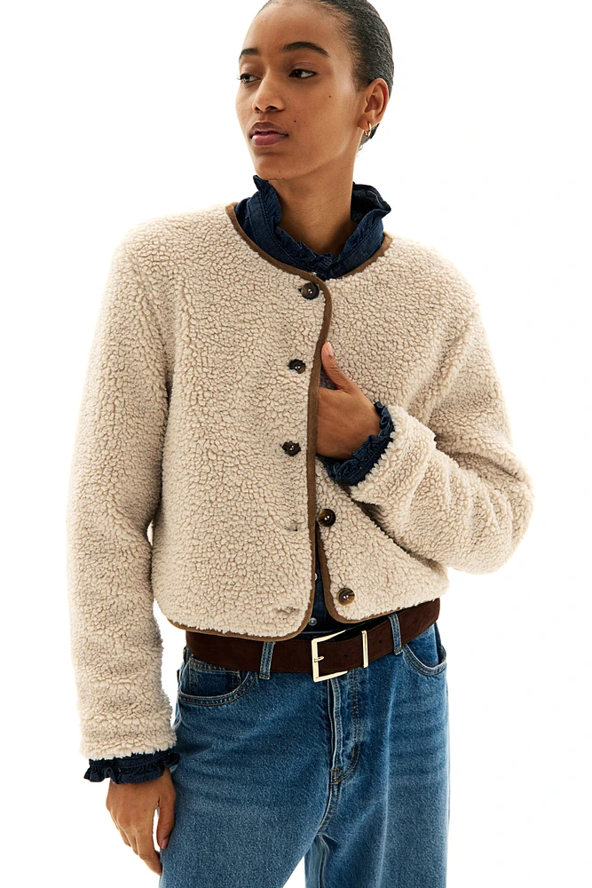 Teddy Fleece Cardigan