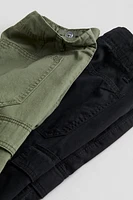 2-pack Cotton Cargo Shorts