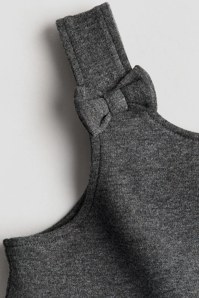 Robe scolaire en jersey avec nœuds