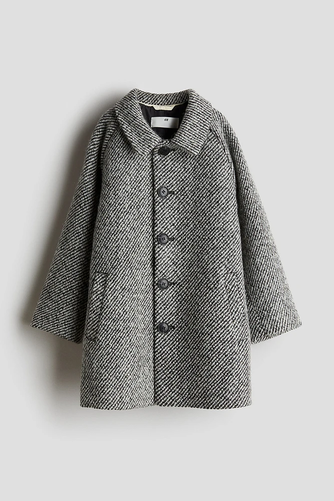 Wool-Blend Coat