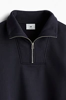 Regular Fit Half-Zip Sweatshirt