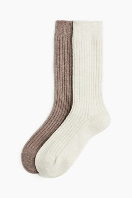 2-pack Wool-blend Socks