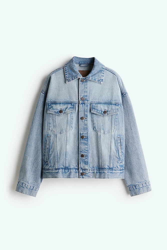 Veste grande taille en denim