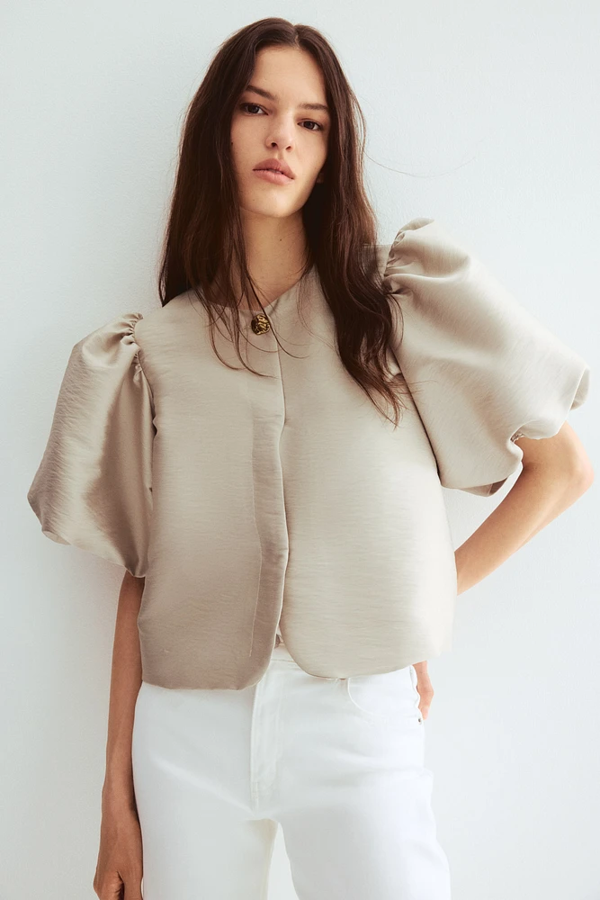 Blouse à manches ballon