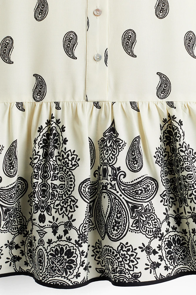 Robe en viscose à motif
