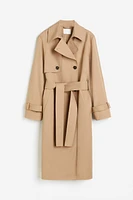 Cotton Twill Trench Coat