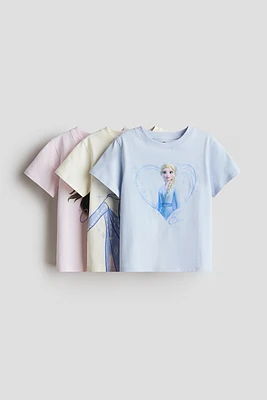 3-pack Printed Jersey Tops