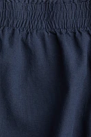 Linen-Blend Shorts