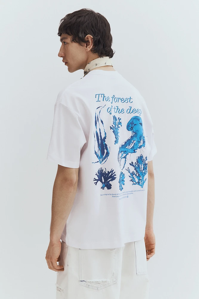T-shirt imprimé Coupe Flottante
