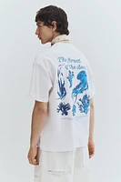 T-shirt imprimé Coupe Flottante