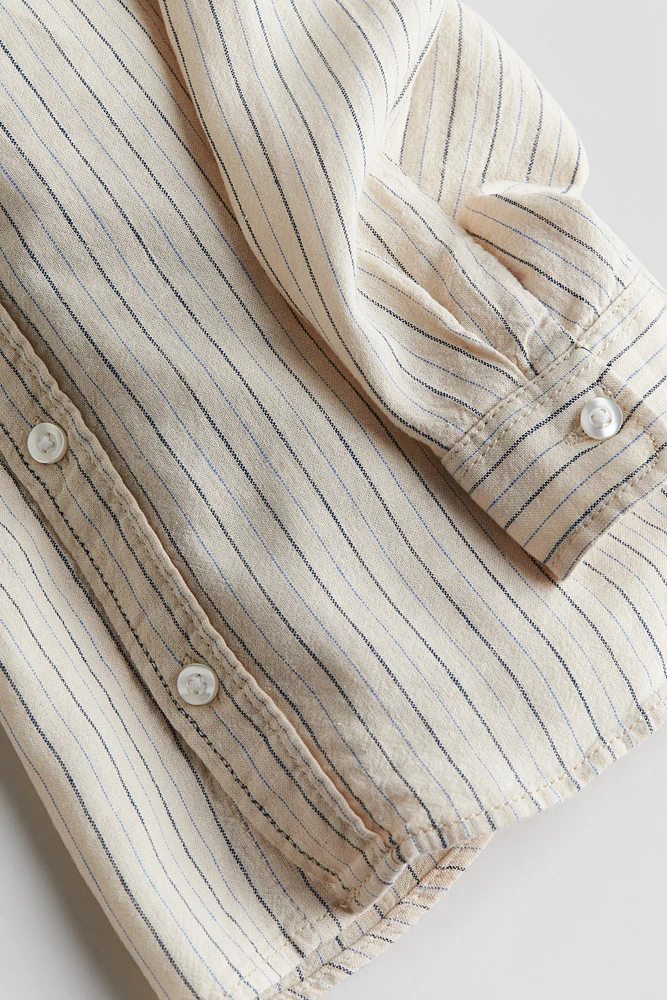 Linen-blend Shirt