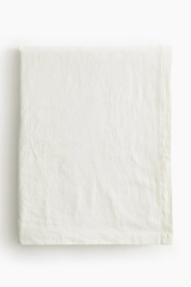 Linen-blend Tablecloth