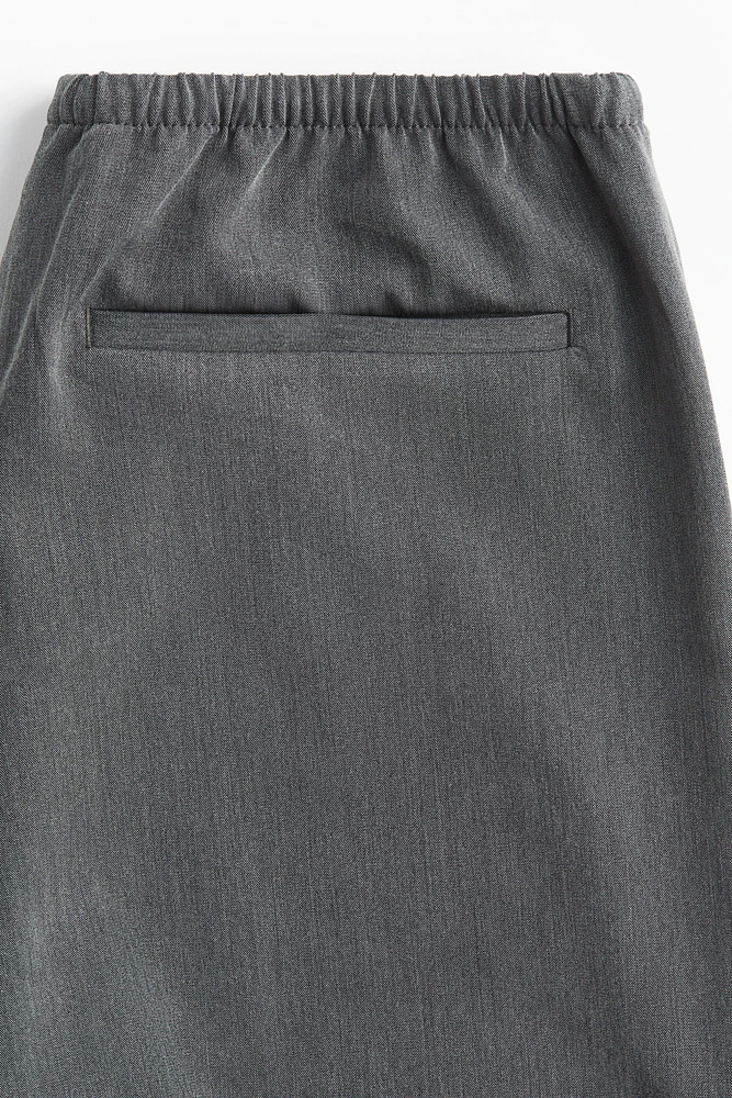 Pantalon en sergé avec cordon de serrage