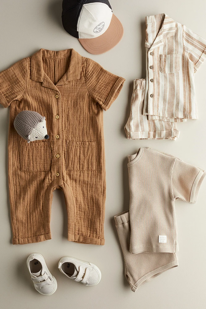 Cotton Muslin Jumpsuit