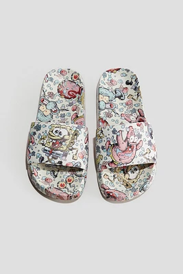 Printed Pool Shoes