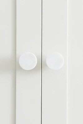 Lot de 2 boutons de meuble en marbre