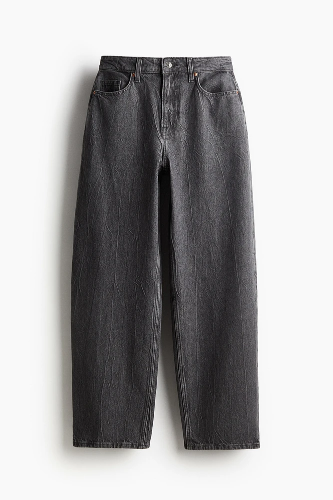 Jean ample Taille Haute