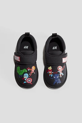 Chaussons imprimés en coton