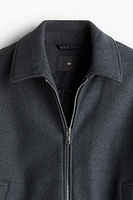 Wool-blend jacket