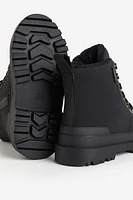 Waterproof Lace-up Boots