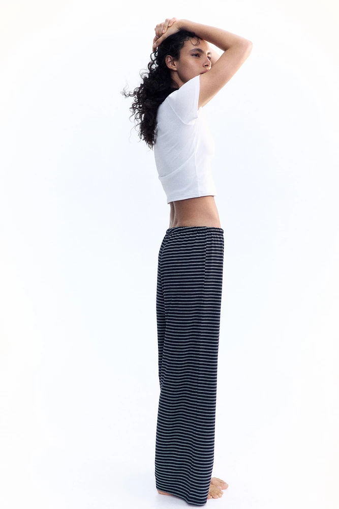 Straight-Leg Drawstring Pants