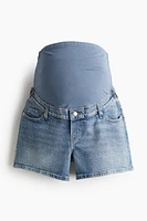 MAMA Denim Shorts