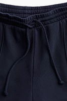 Crease-Front Sweatpants