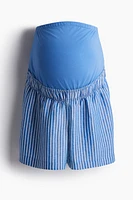 Short MAMA en lin mélangé