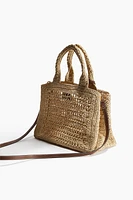 Straw handbag