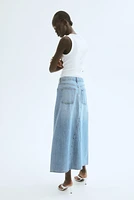 A-Line Denim Skirt