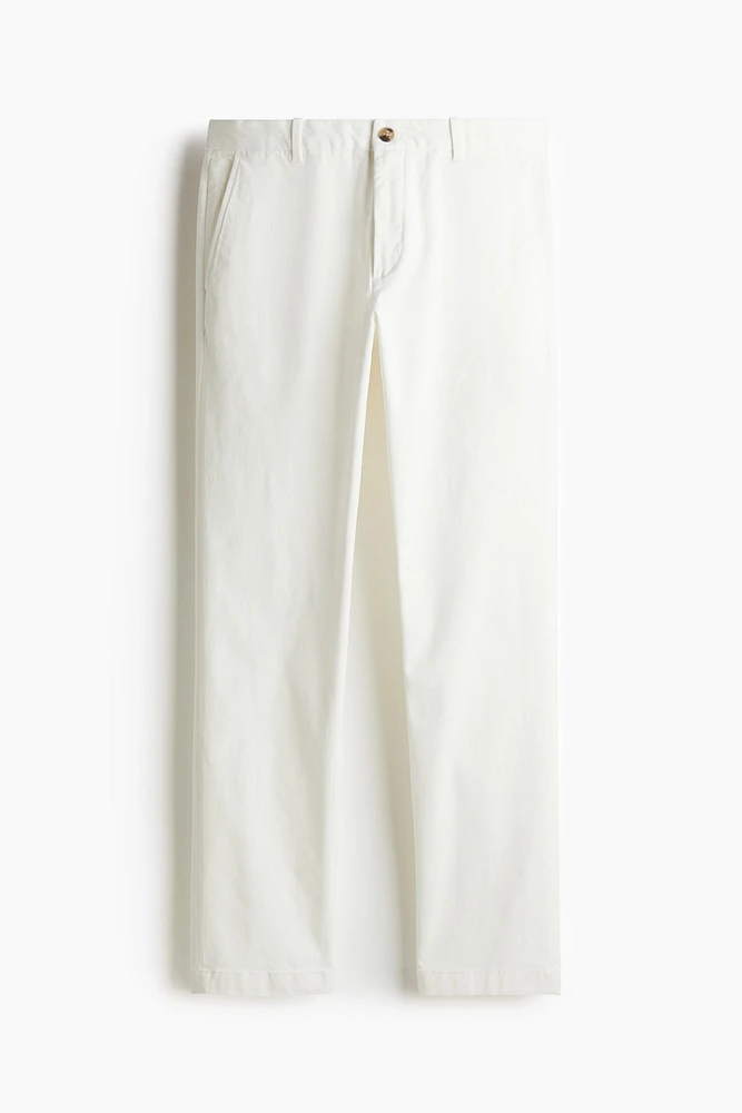 Pantalon coutil près du corps en coton