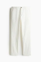 Pantalon coutil près du corps en coton
