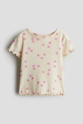 Pointelle Top